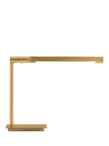 Pottery Barn Lawrence Table Lamp, Vintage Brass, Vintage Brass