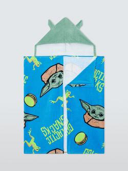 Brand Threads Star Wars The Mandalorian Hooded Towel, Multi