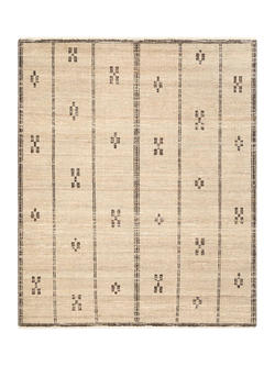 Pottery Barn Calliope Pure Wool Rug, Flax Black, Flax Black