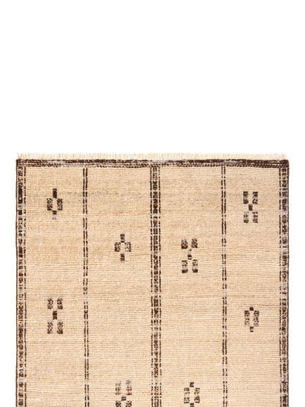 Pottery Barn Calliope Pure Wool Rug, Flax Black - view 2, Flax Black