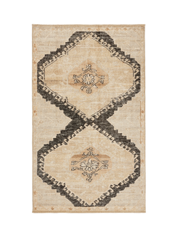 Pottery Barn Demitria Pure Wool Rug, Flax, Flax