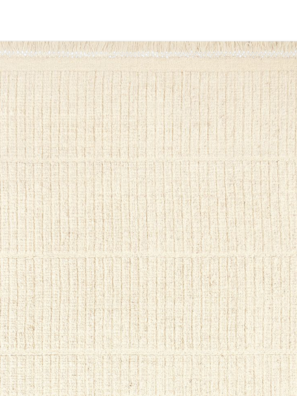 Pottery Barn Evans Hand Loomed Wool Rich Rug, Ivory - view 2, Ivory