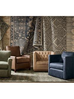 Pottery Barn Marietta Pure Wool Rug, Steel Blue Multi - view 2, Steel Blue Multi