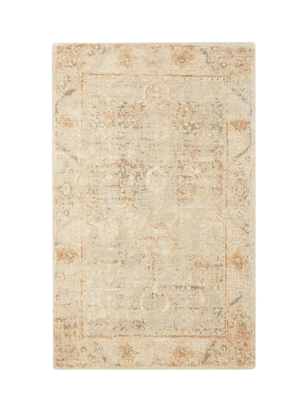 Pottery Barn Nahla Abstract Rug, Flax Multi, Flax Multi