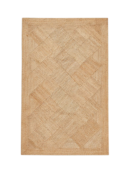 Pottery Barn Salvino Pure Jute Rug, Natural, Natural