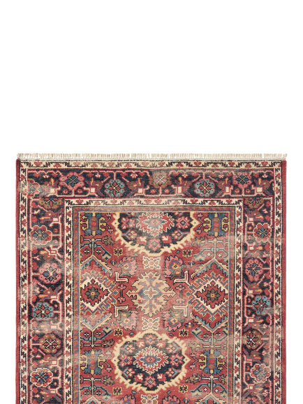 Pottery Barn Tyson Pure Wool Rug, Navy Multi - view 2, Navy Multi