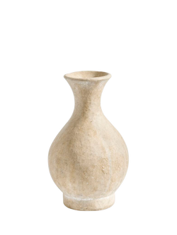 Pottery Barn Artisan Studio Earthenware Bud Vase, Natural, Natural
