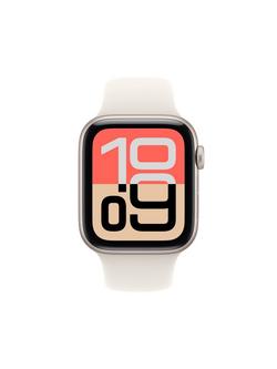 Apple Watch SE 3 GPS, 40mm, Sport Band - view 2, Starlight