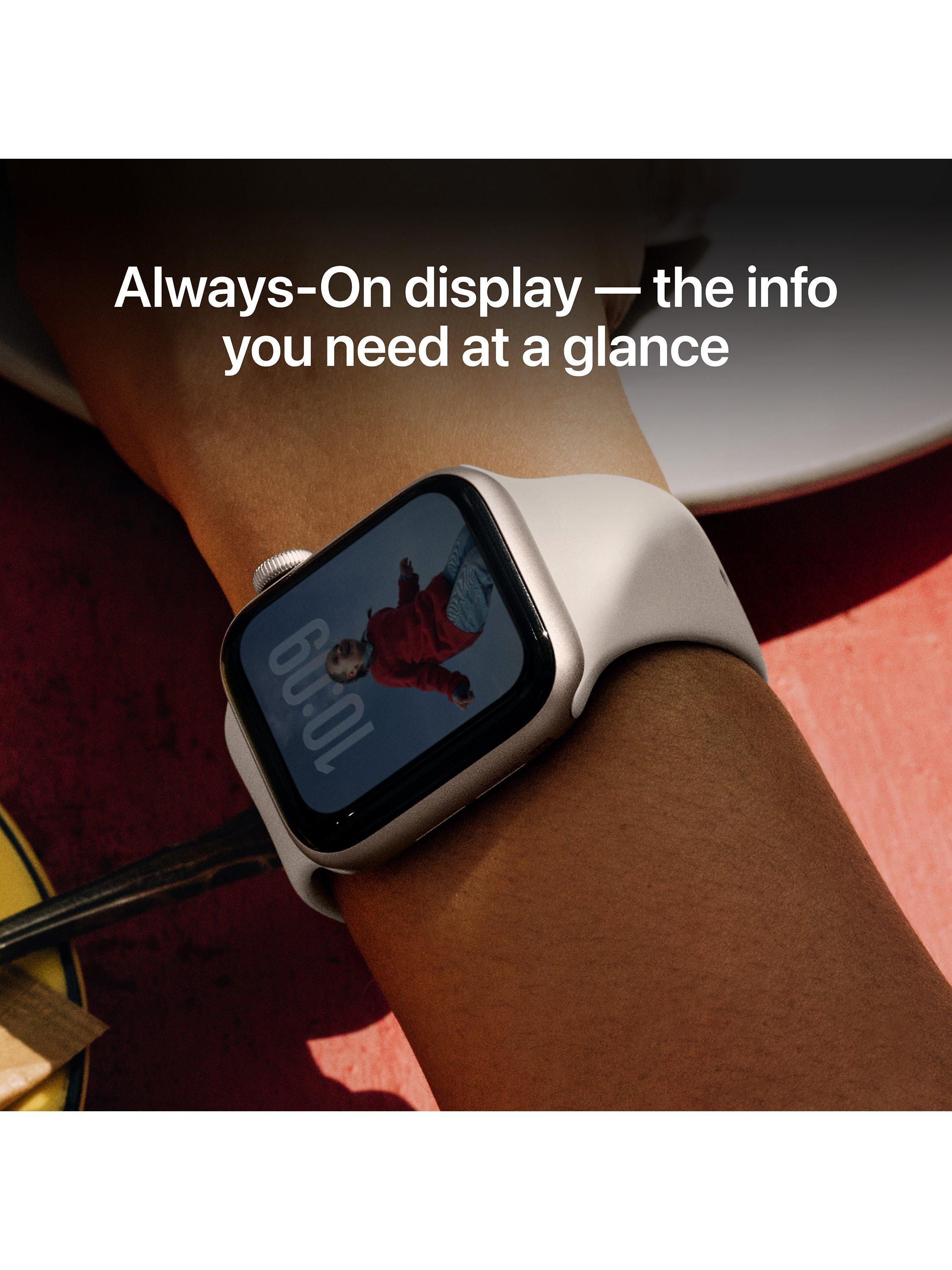 Apple Watch SE GPS, 40mm, Sport Band, Starlight