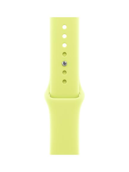 Apple Watch 42mm Sport Band, Neon Yellow - view 2, Neon Yellow