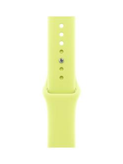 Apple Watch 46mm Sport Band, Neon Yellow - view 2, Neon Yellow