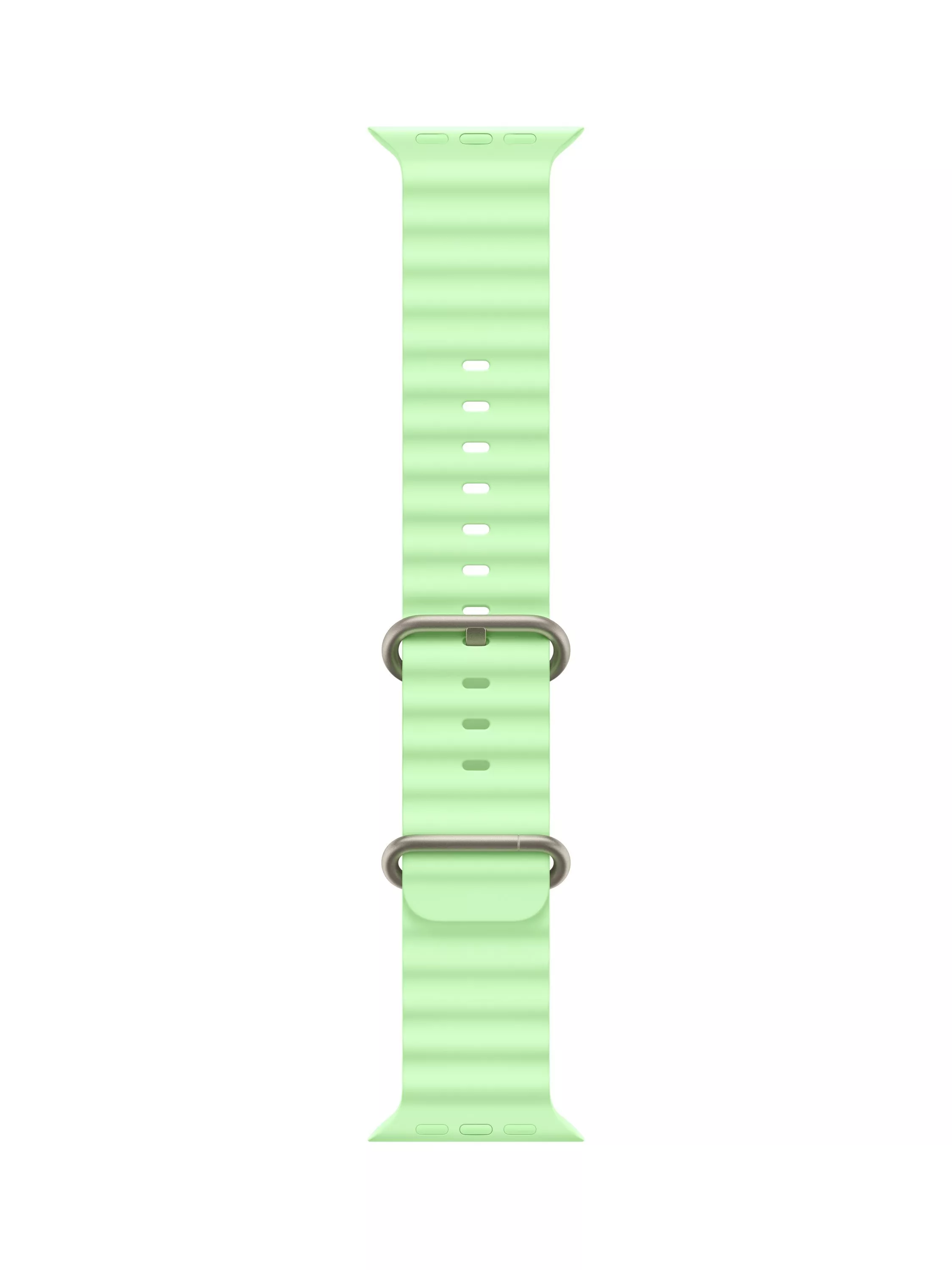 Neon Green Ocen Natural Titanium Finish 