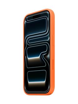 Apple iPhone 17 Pro Silicone Case with MagSafe - view 2, Orange