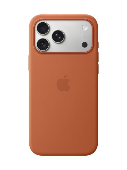 Apple iPhone 17 Pro Max Silicone Case with MagSafe, Terra Cotta