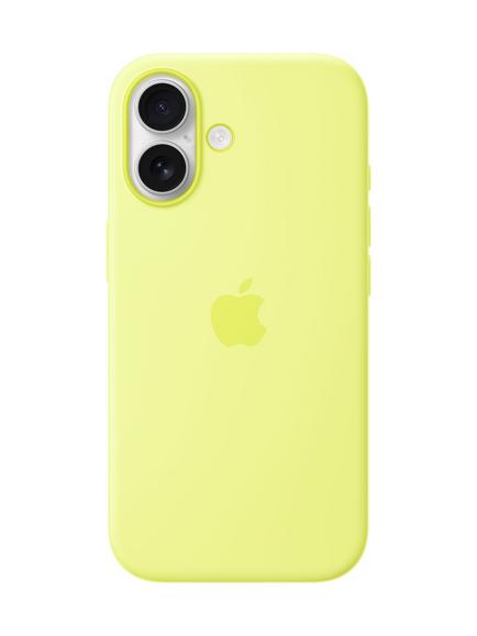 Apple iPhone 17 Silicone Case with MagSafe, Neon Yellow