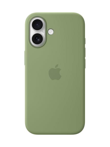 Apple iPhone 17 Silicone Case with MagSafe, Light Moss