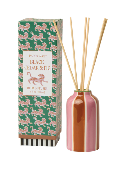 Paddywax A Dopo Black Cedar & Fig Reed Diffuser, 118ml - view 2, Multi