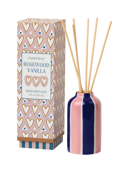 Paddywax A Dopo Rosewood Vanilla Reed Diffuser, 118ml - view 2, Multi