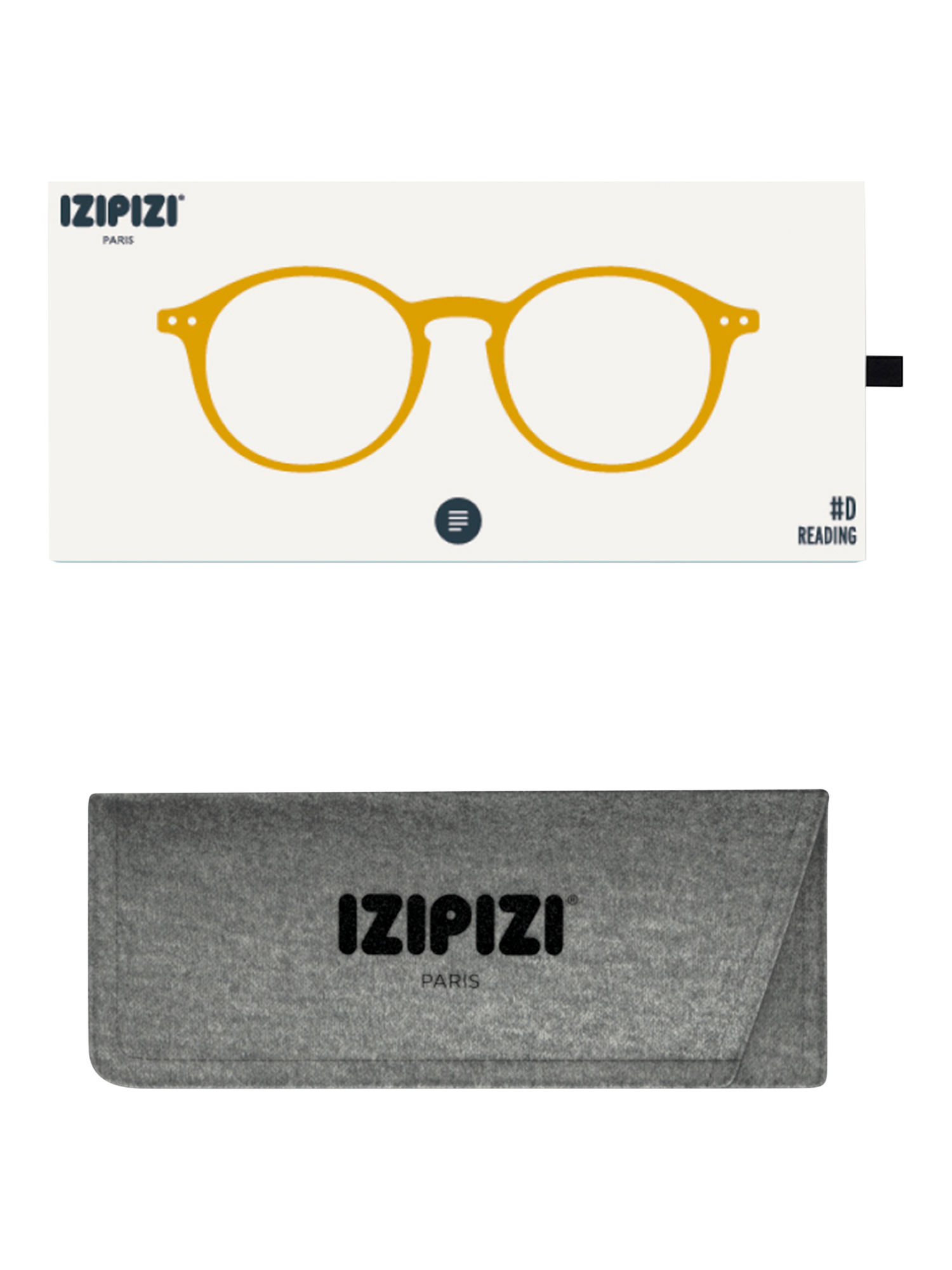 Product image 5 of 5, which shows IZIPIZI Crystal Reading Glasses, Golden Green, +1