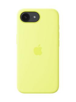 Apple iPhone 16e Silicone Case - view 2, Neon Yellow