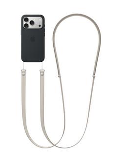 Apple iPhone Crossbody Strap - view 2, Tan