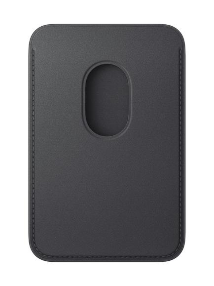 Apple iPhone FineWoven Wallet with MagSafe - view 2, Black