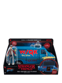 Stranger Things Netflix The Squawk Van & Steve Harrington Playset, Multi