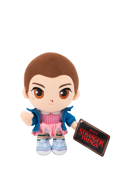 Stranger Things Eleven 8" Plush Soft Toy, Multi