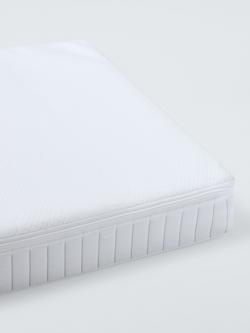 John Lewis Pocket Spring Cot Mattress, 120 x 60cm - view 2, White