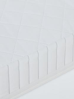 John Lewis Pocket Sprong Cotbed Mattress - view 2, White