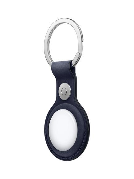 Apple AirTag FineWoven Keyring (2025) - view 2, Navy