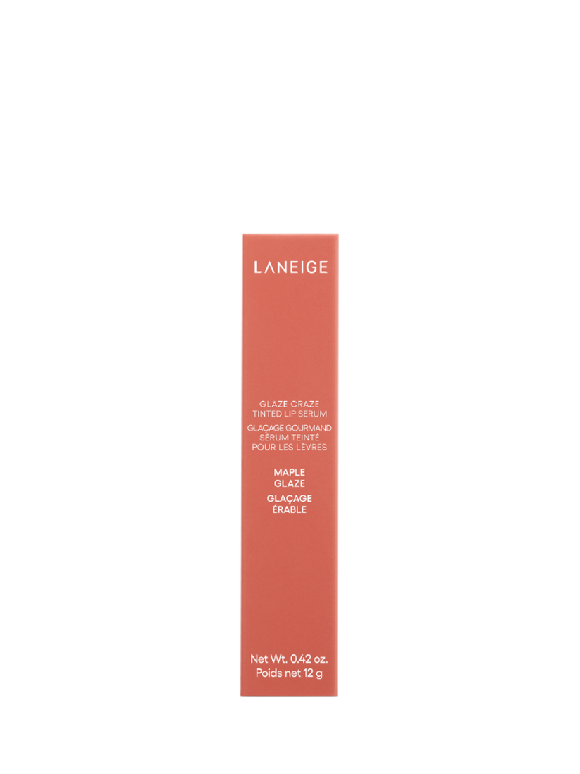 Product image 2 of 8, which shows LANEIGE Glaze Craze Tinted Lip Serum, Maple Glaze