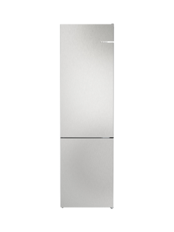 Bosch OUTLET Series 4 KGN392LBFG Freestanding 70/30 Fridge Freezer, Like New, Silver, Silver