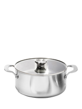 OXO Mira Stainless Steel Casserole & Lid, 24cm