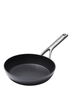 OXO Professional Hard Anodised Aluminium Ceramic Non-Stick Frying Pan, 20cm, Black
