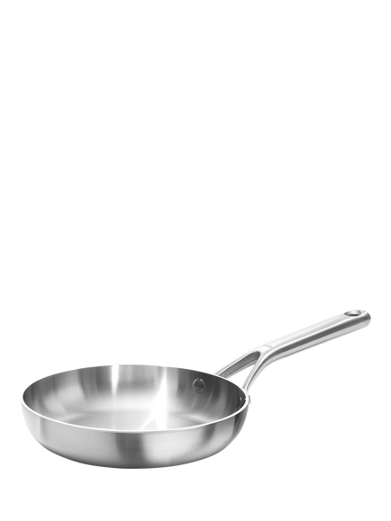 OXO Mira Stainless Steel Uncoated Frying Pan, Stainless Steel