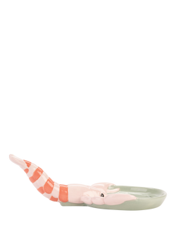 Yvonne Ellen Lobster Stoneware Spoon Rest, Pink - view 2, Multi