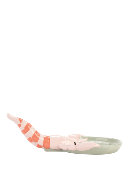 Yvonne Ellen Lobster Stoneware Spoon Rest, Pink - view 2, Multi