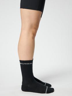 Girlfriend Collective Stretch Crew Socks, Pack of 3, Black - view 2, Black