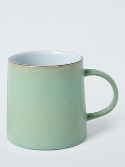 John Lewis Potters Stoneware Mug, 380ml, Pistachio, Pistachio