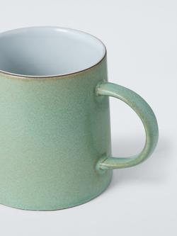 John Lewis Potters Stoneware Mug, 380ml, Pistachio - view 2, Pistachio