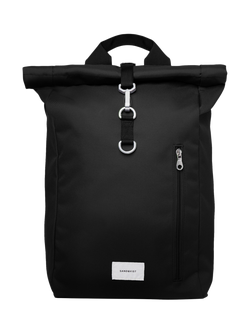 Sandqvist Ground Rolltop Backpack, Black
