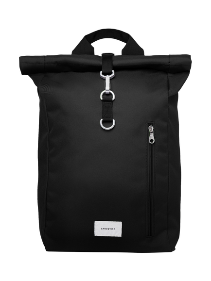 Sandqvist Ground Rolltop Backpack, Black