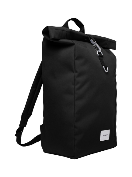 Sandqvist Ground Rolltop Backpack - view 2, Black
