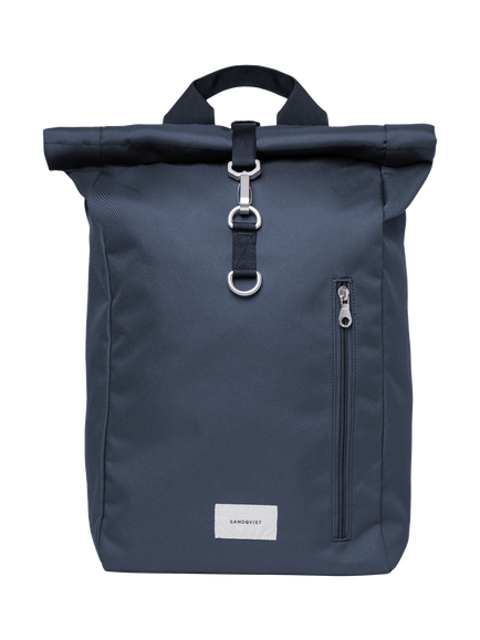 Sandqvist Ground Rolltop Backpack, Nvy