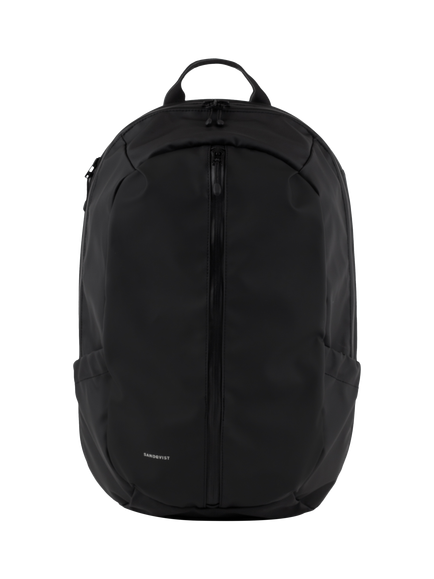 Sandqvist Stream 16" Laptop Backpack, Black, Black