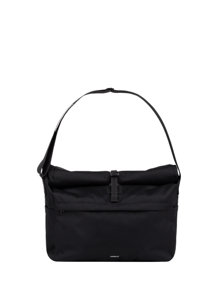 Sandqvist Icon Messenger Bag, Black, Black
