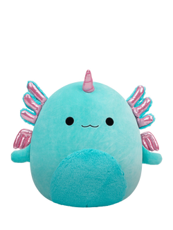 Squishmallows Bellamy Teal Axolotl 16" Plush Soft Toy, Multi