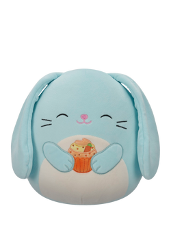 Squishmallows Buttons the Blue Bunny 7.5" Plush Soft Toy, Multi
