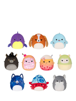 Micromallows 2.5" Plush Soft Toys, Pack of 10 - view 2, Multi